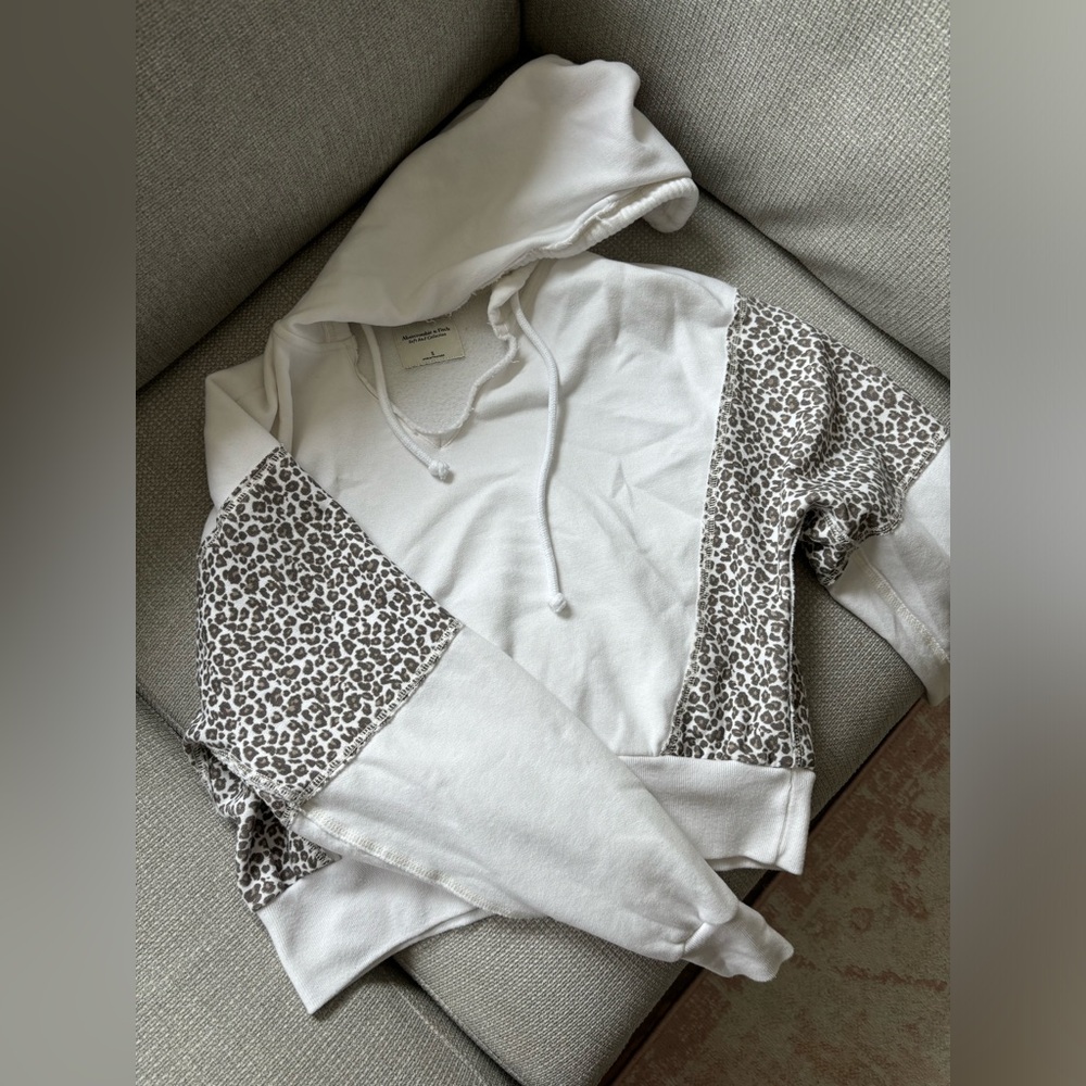 Small Abercrombie Cropped Hoodie